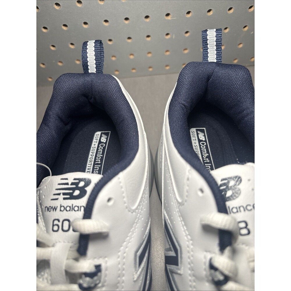 New Balance 608v5 Shoes Mens 12 4E EEEE Extra Wide White Blue MX608WN5 NWT NEW - Picture 11 of 15